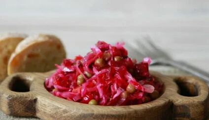 Vinaigrette brez krompirja